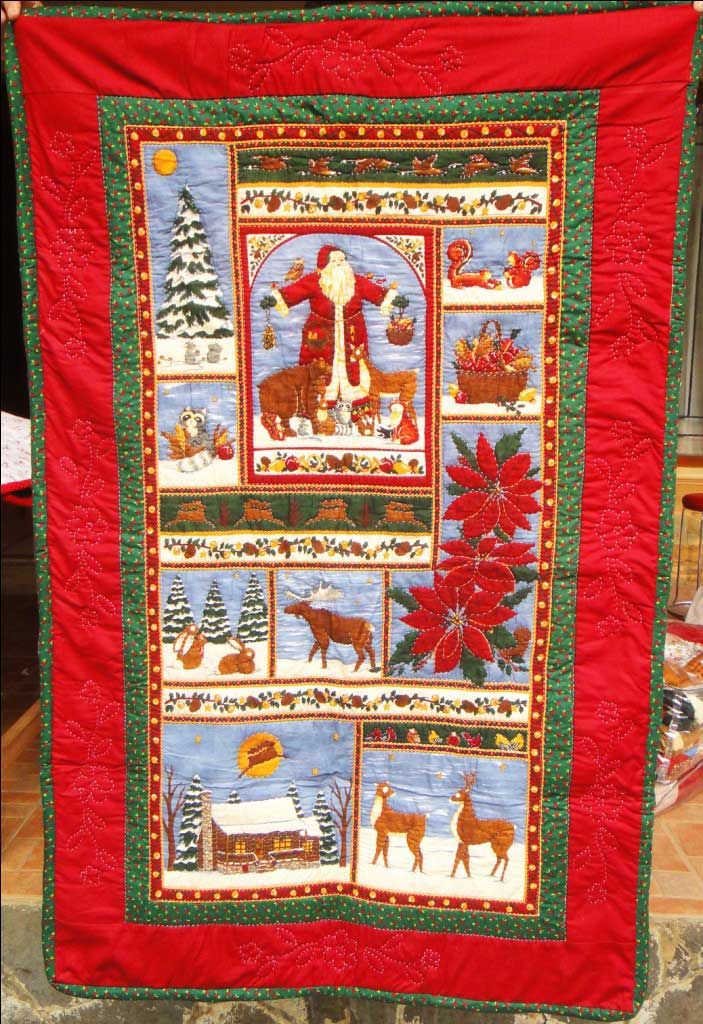 litzzy Christmas CLM1511103 Fleece Blanket Quilt Blanket   