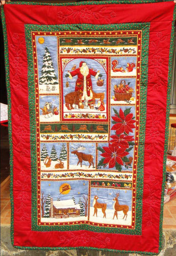 litzzy Christmas CLM1511103 Fleece Blanket Quilt Blanket   