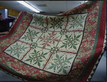 litzzy Christmas Cactus CLA2110114Q Fleece Blanket Quilt Blanket   