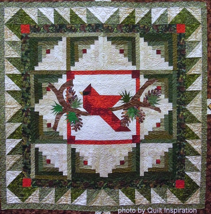 litzzy Christmas Cardinal CLA1810122Q Fleece Blanket Quilt Blanket   