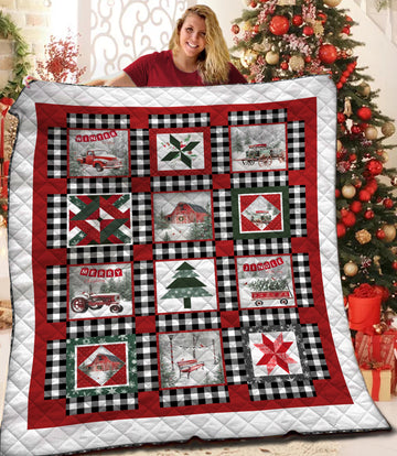 litzzy Christmas Fleece Blanket CCC19101970 Quilt Blanket   
