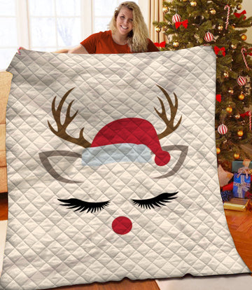 litzzy Christmas Fleece Blanket CCC25102317 Quilt Blanket   