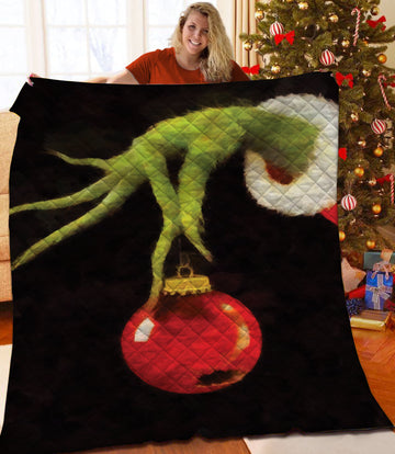 litzzy Christmas Fleece Blanket CCC25102343 Quilt Blanket   