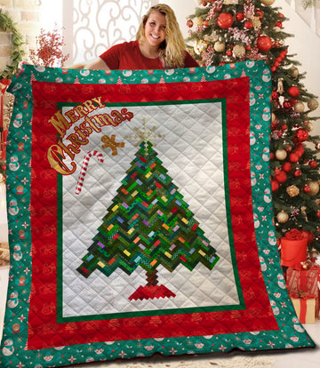 litzzy Christmas Fleece Blanket LML221007 Quilt Blanket   