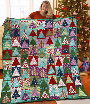 litzzy Christmas Fleece Blanket LML231005TD Quilt Blanket   