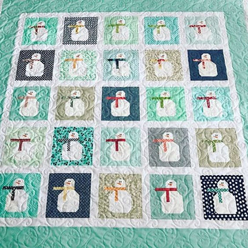 litzzy Christmas Snowman CLA0711176Q Fleece Blanket Quilt Blanket   