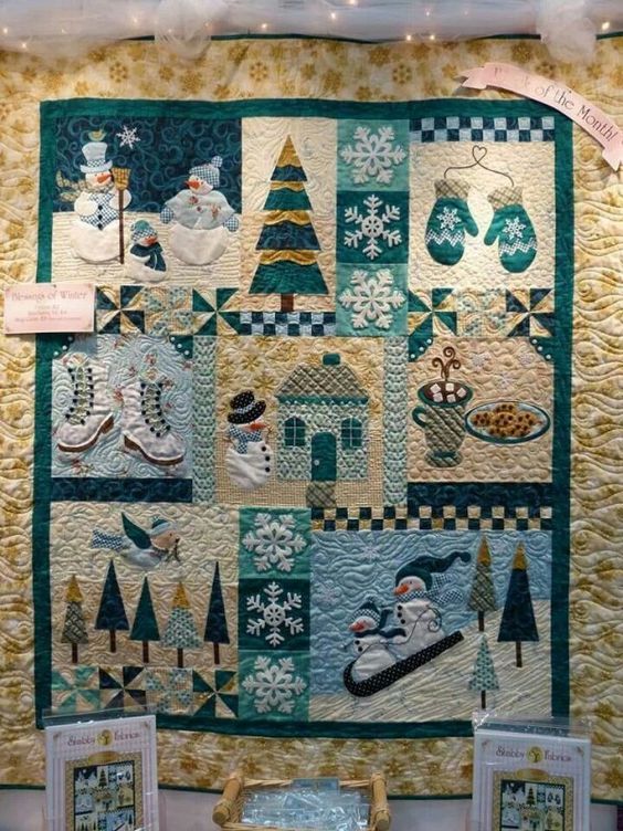 litzzy Christmas Snowman CLA1110167Q Fleece Blanket Quilt Blanket   