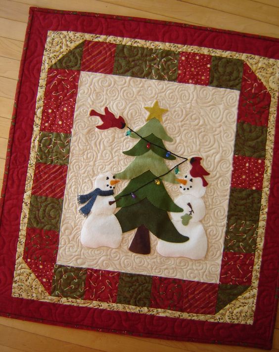 litzzy Christmas Snowman CLM0910050 Fleece Blanket Quilt Blanket   