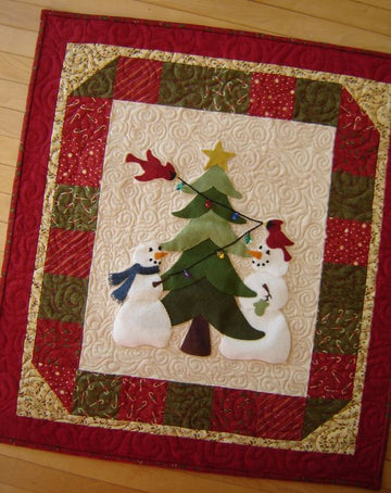 litzzy Christmas Snowman CLM0910050 Fleece Blanket Quilt Blanket   