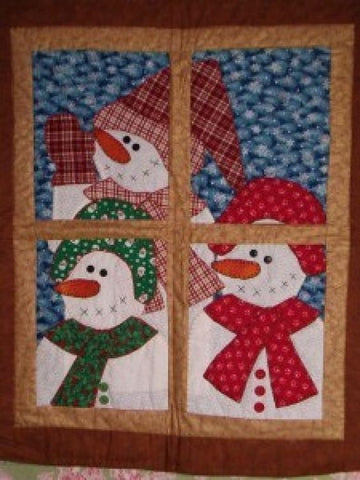 litzzy Christmas Snowman CLM0910053 Fleece Blanket Quilt Blanket   