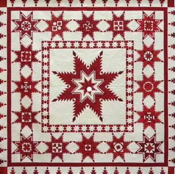 litzzy Christmas Star CLA1710110Q Fleece Blanket Quilt Blanket   