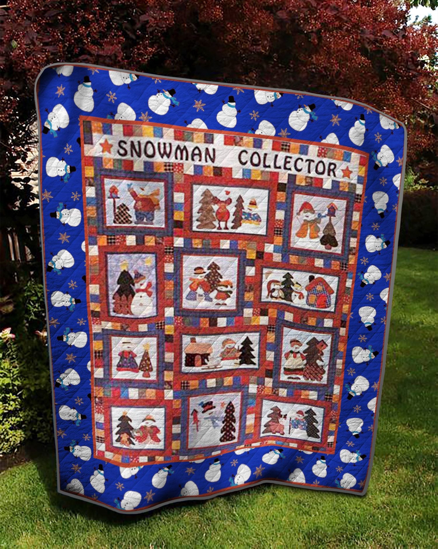 litzzy Christmas TD10110550 Fleece Blanket Quilt Blanket   
