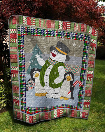 litzzy Christmas TD1511077 Fleece Blanket Quilt Blanket   