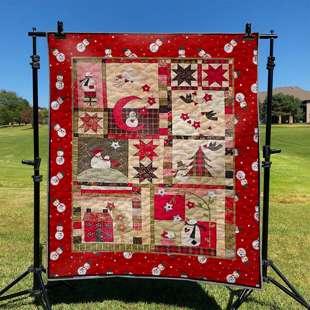 litzzy Christmas TD2709251 Fleece Blanket Quilt Blanket   