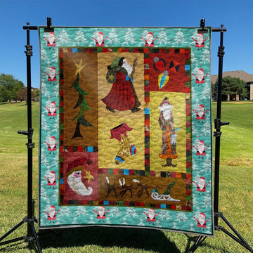 litzzy Christmas TD2709256 Fleece Blanket Quilt Blanket   