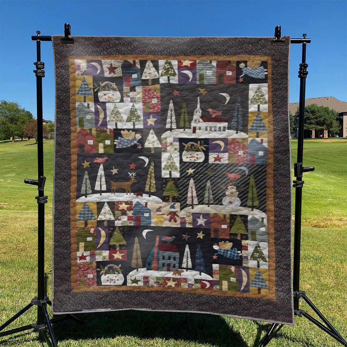litzzy Christmas TD2709258 Fleece Blanket Quilt Blanket   