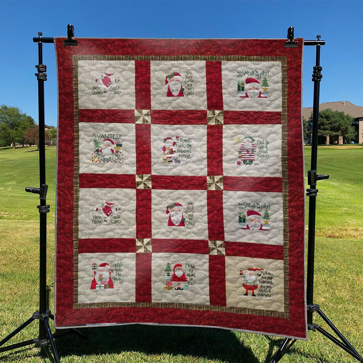 litzzy Christmas TD2709259 Fleece Blanket Quilt Blanket   