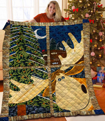 litzzy Christmas TML181005 Fleece Blanket Quilt Blanket   