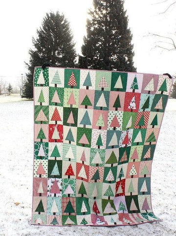 litzzy Christmas Tree CLA0411257Q Fleece Blanket Quilt Blanket   