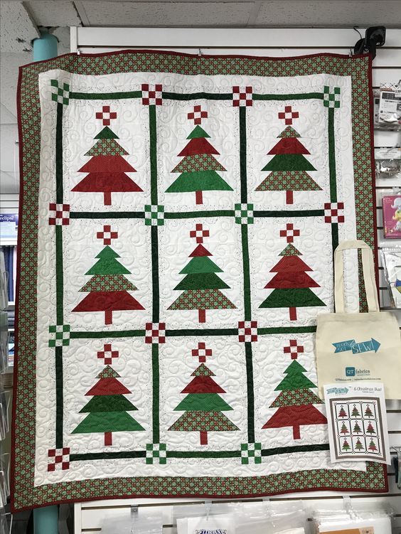 litzzy Christmas Tree CLA0910150Q Fleece Blanket Quilt Blanket   