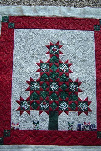 litzzy Christmas Tree CLM0910056 Fleece Blanket Quilt Blanket   