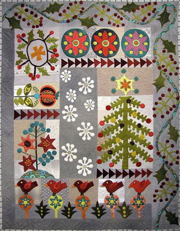 litzzy Christmas Tree CLM1111158 Fleece Blanket Quilt Blanket   