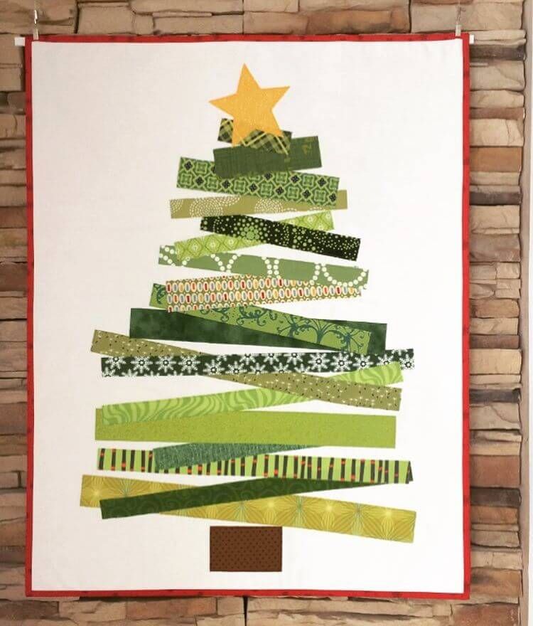 litzzy Christmas Tree CLP240617 Fleece Blanket Quilt Blanket   