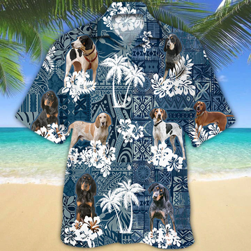 litzzy Coonhound Hawaiian Shirt, Flowers Aloha Shirt For Dog Lovers, Hawaiian shirts for men, women - Aloha shirt Hawaiian Hawaii Shirt For Summer Hawaii Shirt   