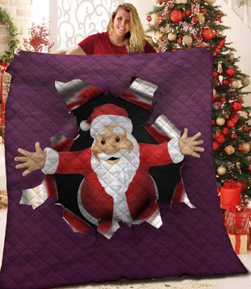 litzzy Cozy Christmas Fleece Blanket CCC2610939 Quilt Blanket   