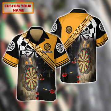 litzzy Darts - Personalized Name 3D Hawaiian Shirt - Aloha shirt Hawaiian Hawaii Shirt For Summer Hawaii Shirt   