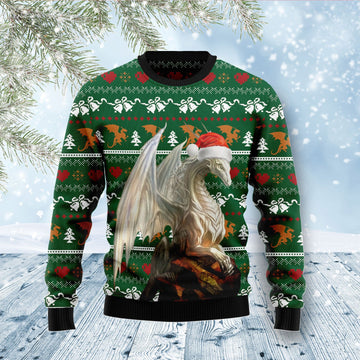 litzzy Dragon Nice D1111 Ugly Christmas Sweater -  Best Gift For Christmas, Noel Malalan - Christmas Signature sweater   