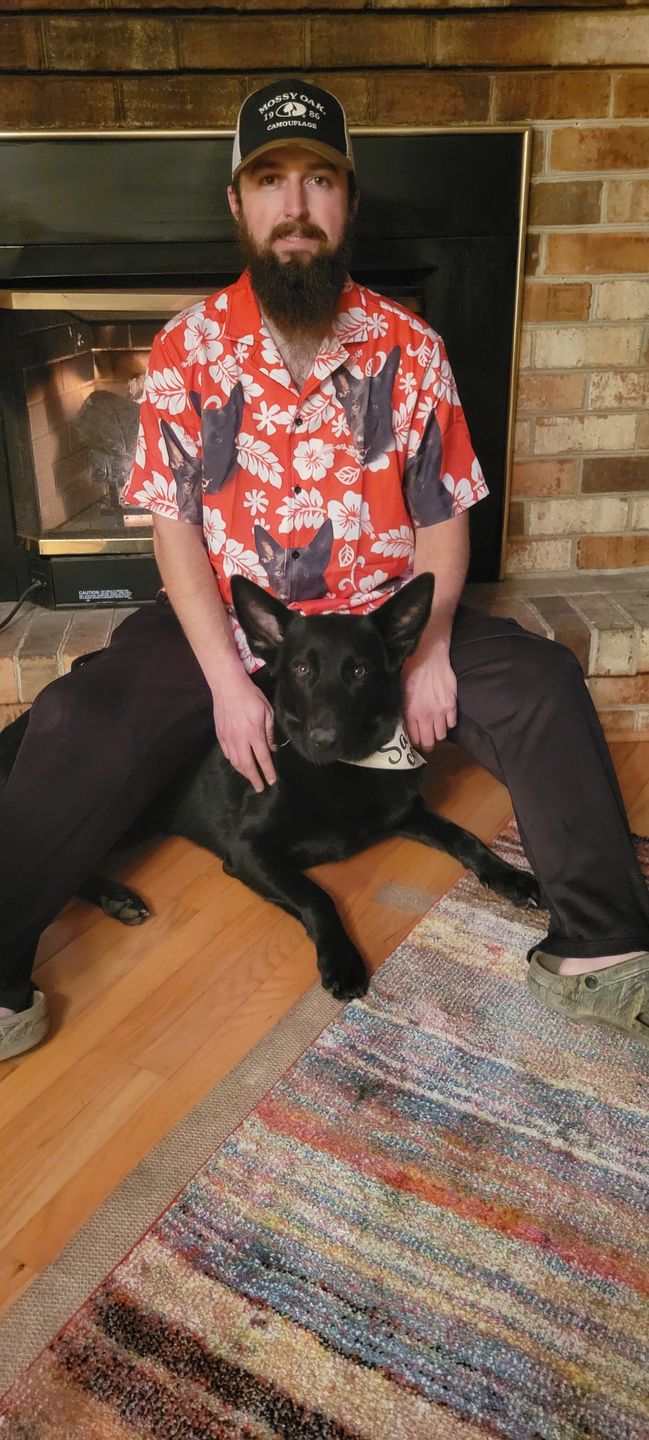 litzzy Custom Leaves & Flowers Pattern Short-Sleeve Hawaiian Shirt (Red Color) Hawaii Shirt   