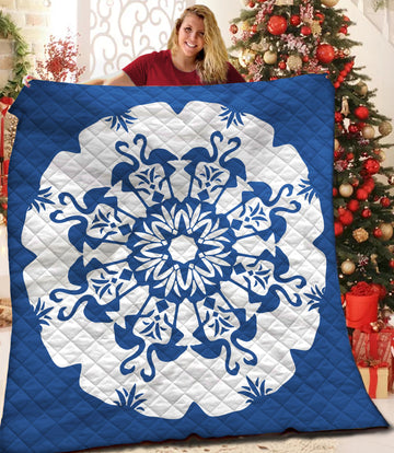litzzy Flamingo Fleece Blanket HST19102801 Quilt Blanket   