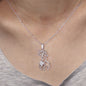 litzzy Litzzy Necklace To My Dearest Mom Stand Tall, mothers day gift,mother daughter jewelry, birthday gift Jewelry   