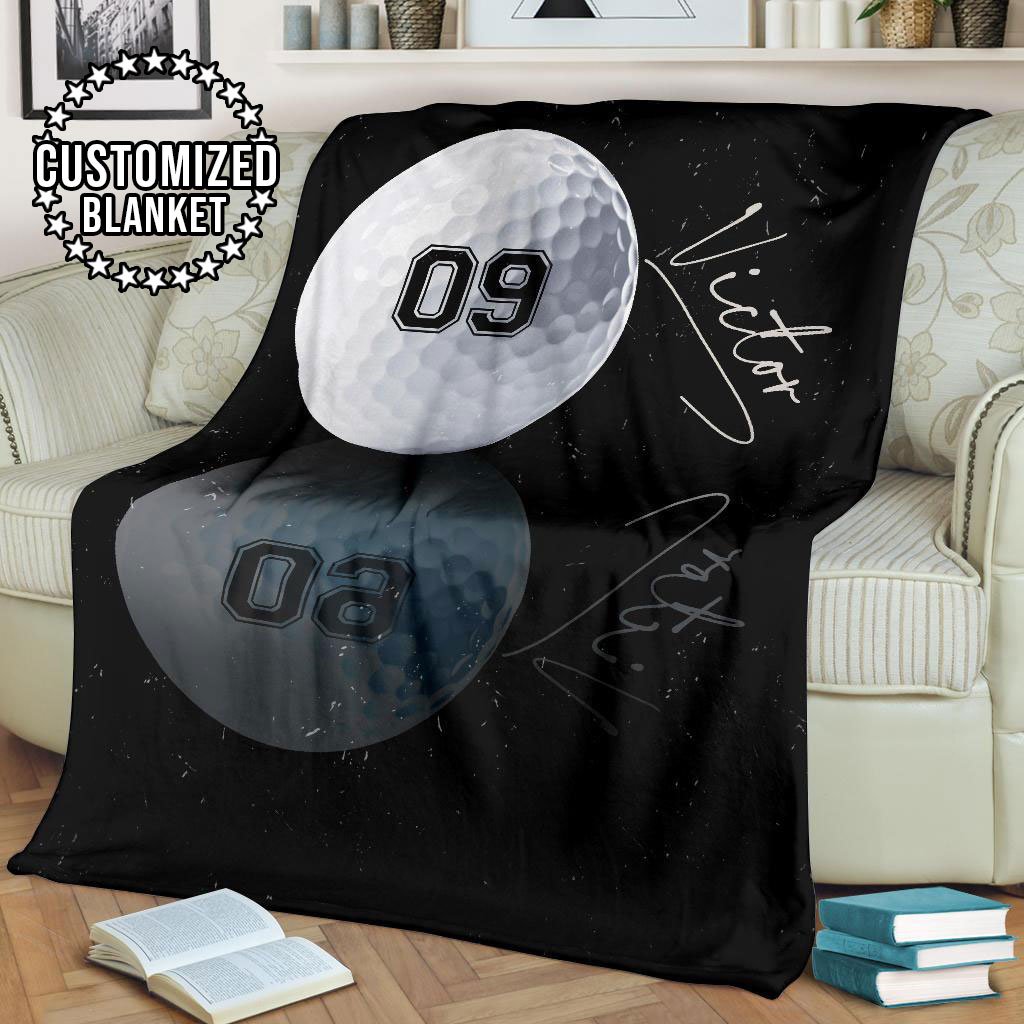 litzzy Personalized Sport Reflection Fleece Blanket - Lath1611201 Quilt Blanket   