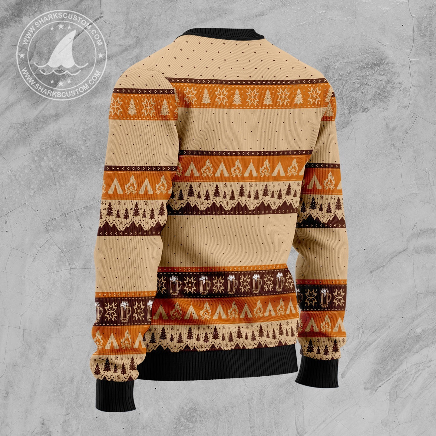 litzzy Grumpy Owl TG51030 Ugly Christmas Sweater -  Best Gift For Christmas, Noel Malalan - Christmas Signature sweater   