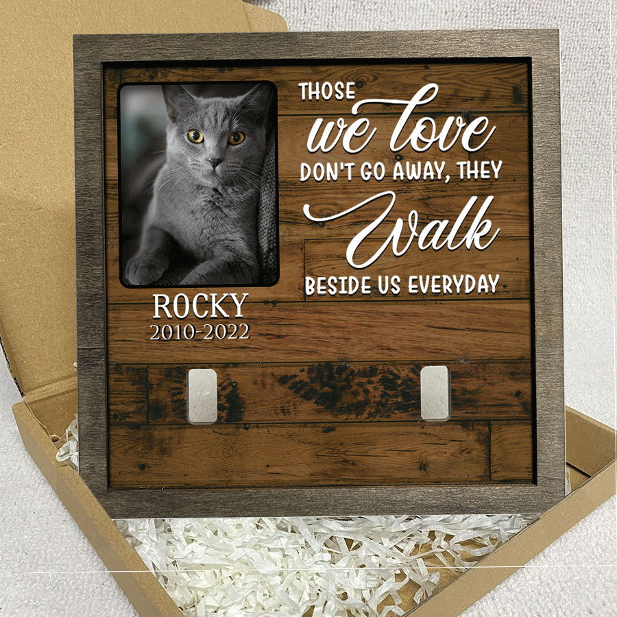 litzzy A British Shorthair Pet Picture Frames Memorial Cat you're my favorite Cat Lover Gift, Memorial Gifts Pet Picture Frame   