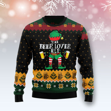 litzzy The Beer Lover Elf HT081220 Ugly Christmas Sweater unisex womens & mens, couples matching, friends, funny family ugly christmas holiday sweater gifts (plus size available) -  Best Gift For Christmas, Noel Malalan - Christmas Signature sweater   