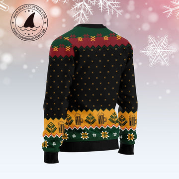 litzzy The Beer Lover Elf HT081220 Ugly Christmas Sweater unisex womens & mens, couples matching, friends, funny family ugly christmas holiday sweater gifts (plus size available) -  Best Gift For Christmas, Noel Malalan - Christmas Signature sweater   