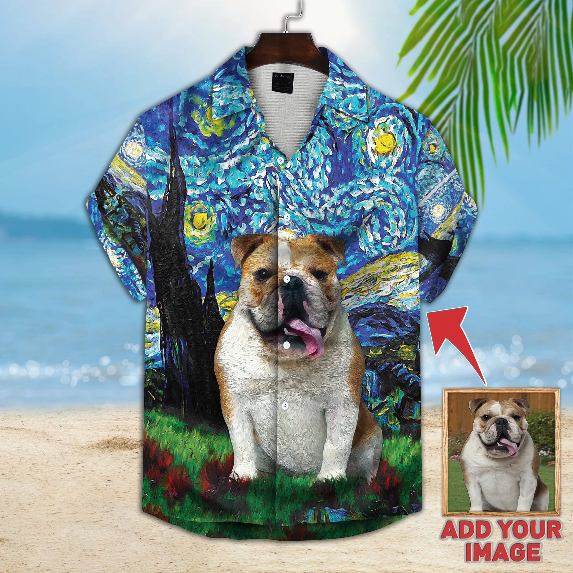 litzzy Custom photo Dog floral Aloha Shirt, Gift for Dog lovers, Summer Dog Hawaiian shirt For Men, Women - Aloha shirt Hawaiian Hawaii Shirt For Summer Hawaii Shirt Style 5 XS 