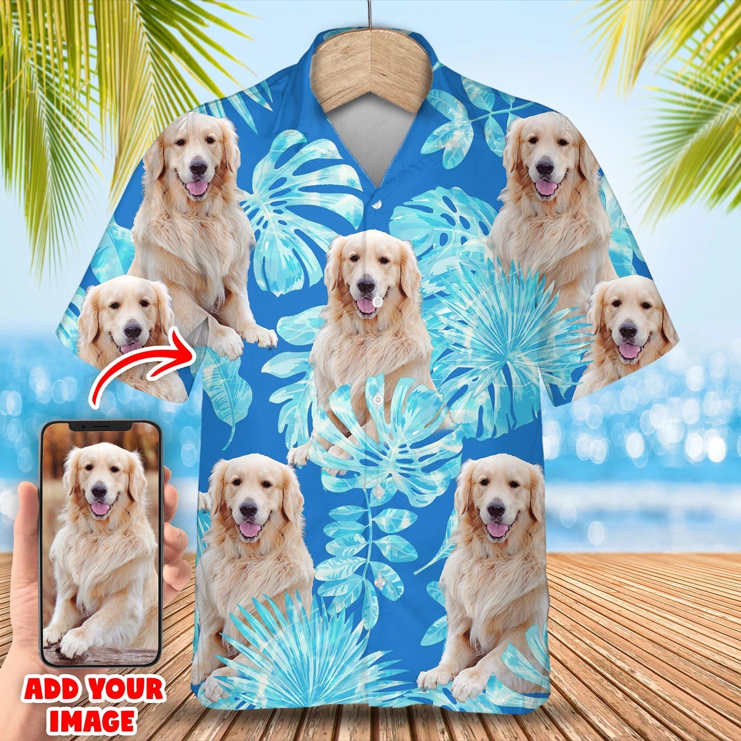 litzzy Custom photo dog hawaiian shirt, Summer Dog Hawaiian shirt For Men, Women - Aloha shirt Hawaiian Hawaii Shirt For Summer Hawaii Shirt Style 10 XS 