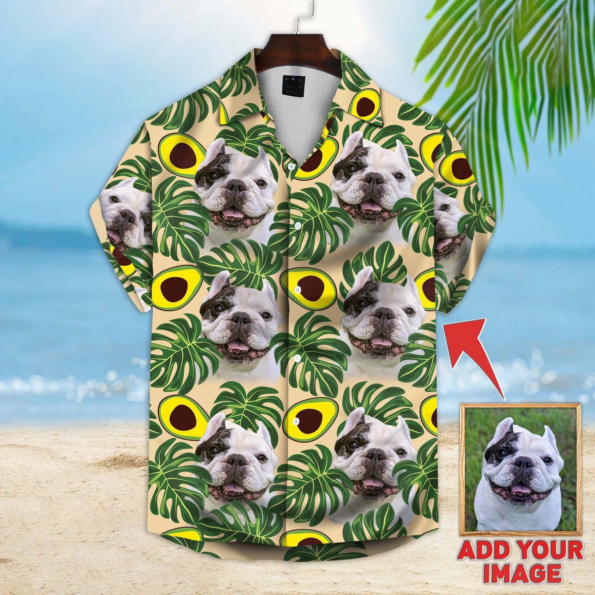 litzzy Custom photo Dog floral Aloha Shirt, Gift for Dog lovers, Summer Dog Hawaiian shirt For Men, Women - Aloha shirt Hawaiian Hawaii Shirt For Summer Hawaii Shirt Style 7 XS 
