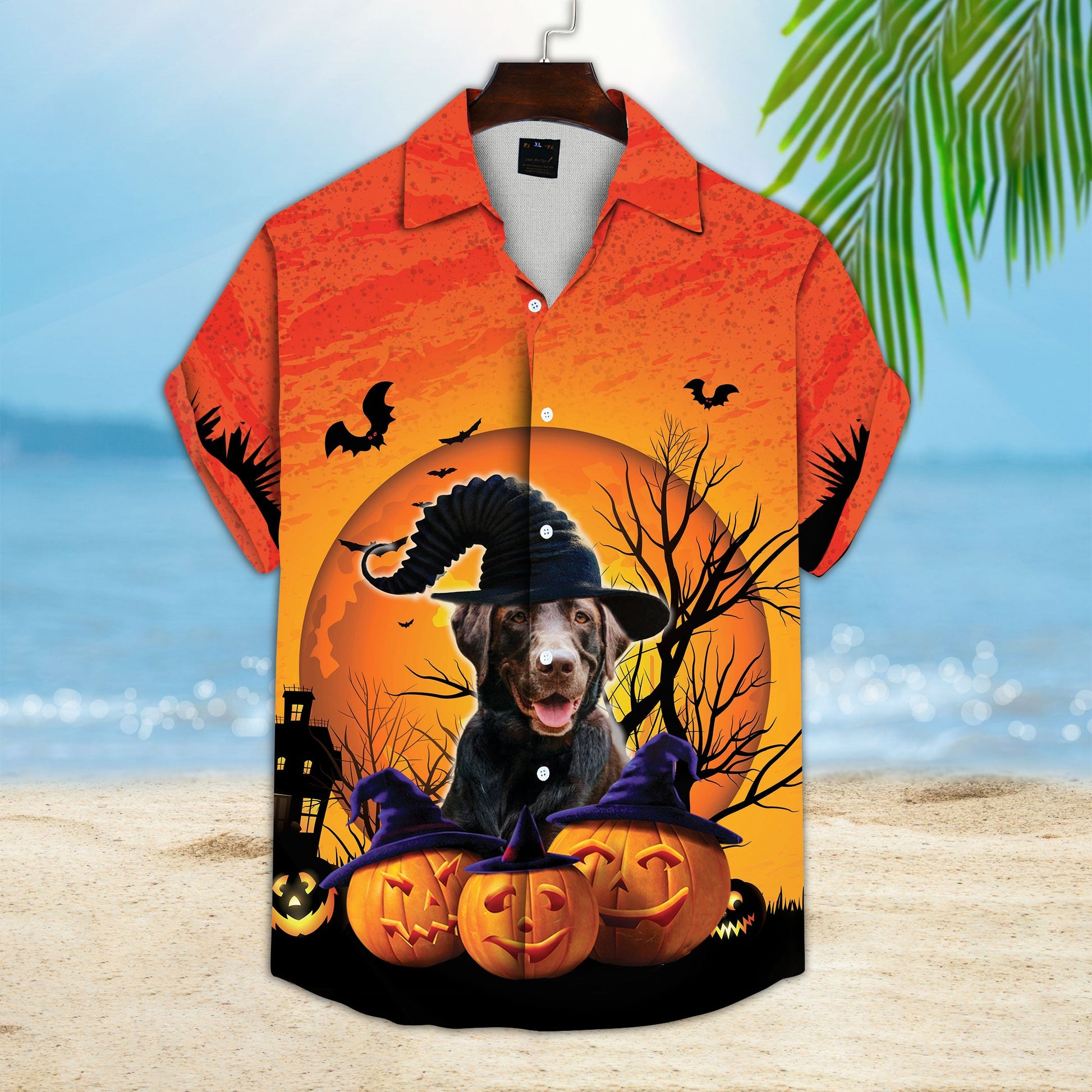 litzzy Happy Halloween Pumpkin The Witch Hawaii Shirt   