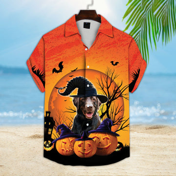 litzzy Happy Halloween Pumpkin The Witch Hawaii Shirt   