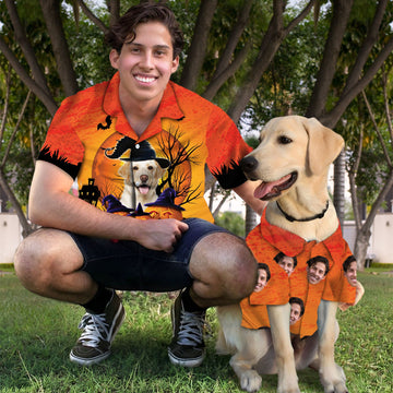 litzzy Happy Halloween Pumpkin The Witch Hawaii Shirt   