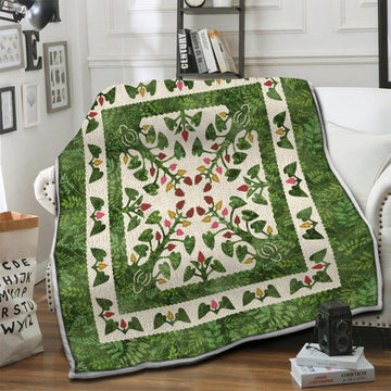 litzzy Hawaiian Fleece Blanket HST19102880 Fleece Blanket   