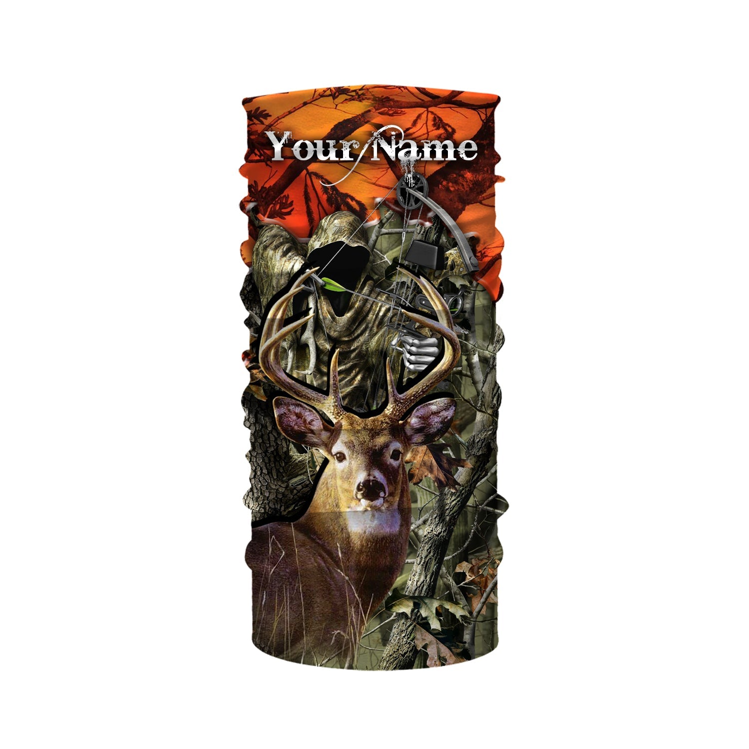 litzzy Deer Hunting big game camo Grim Reaper Custom Name 3D All over print shirts NQS742 - hunting sweatshirt Sweater   