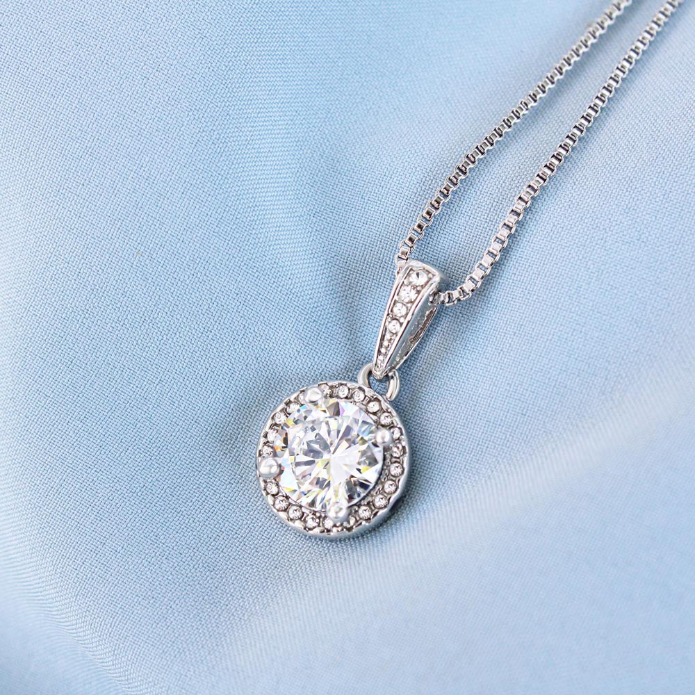 litzzy To My Beautiful Mother - You're My First Teacher - Eternal Hope Necklace Jewelry   