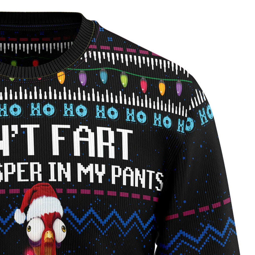 litzzy It‘s Scream Chicken TG51112 Ugly Christmas Sweater - Ugly Christmas Sweaters for Men and Women - Funny Sweaters - TB82771 Sweater   