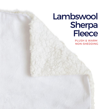 litzzy 12 Days Of Christmas HT0511001TT Sherpa Fleece Sherpa Fleece Blanket   